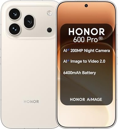 Honor 600 Pro visto en su ficha técnica · Imagen 12 de 12