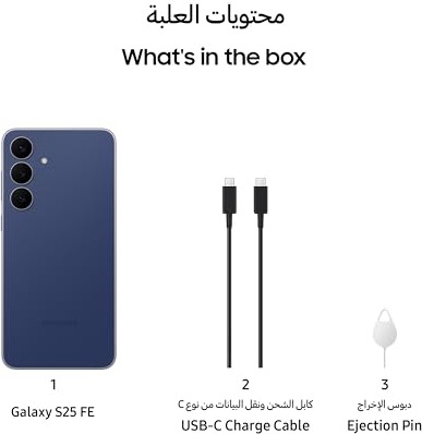 Samsung Galaxy S25 FE shown in its technical specification page · Image 12 of 12