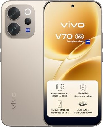 Vivo V70 visto en su ficha técnica · Imagen 3 de 12