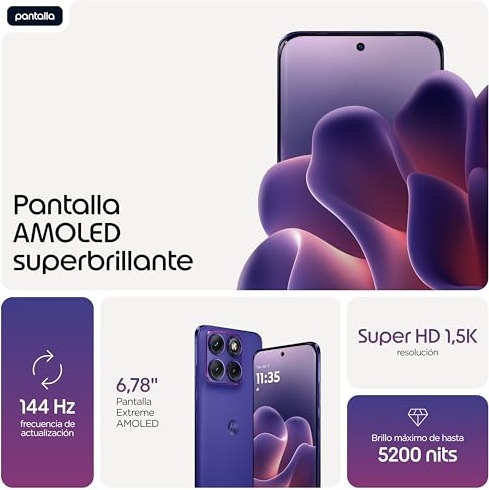 Motorola Edge 70 Fusion Plus apresentado na sua ficha técnica · Imagem 3 de 12