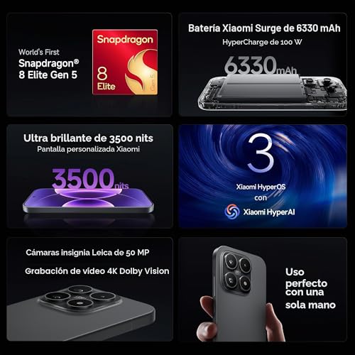 Xiaomi 17 visto en su ficha técnica · Imagen 3 de 12