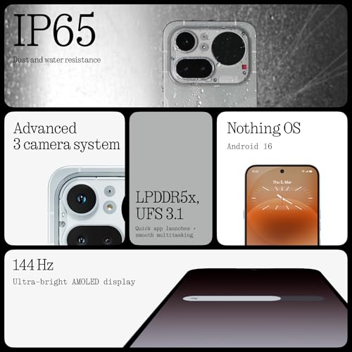 Nothing Phone (4a) Pro visto en su ficha técnica · Imagen 4 de 10