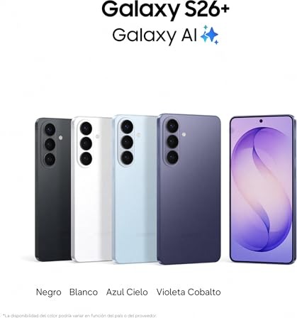 Samsung Galaxy S26+ visto en su ficha técnica · Imagen 3 de 12