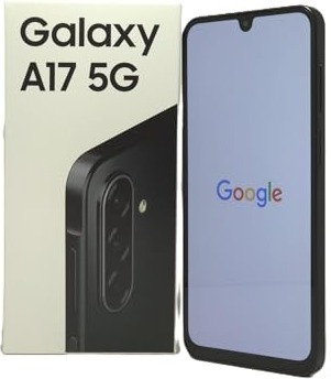 Samsung Galaxy A17 5G shown in its technical specification page · Image 9 of 12
