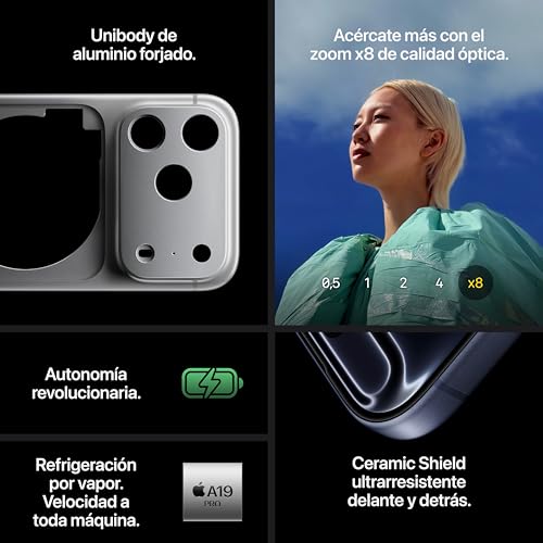 Apple iPhone 17 Pro Max visto en su ficha técnica · Imagen 4 de 12