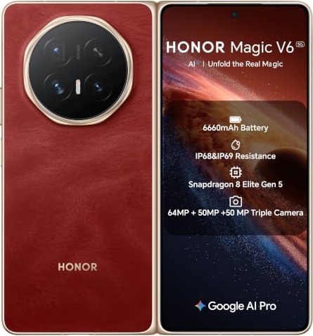 Honor Magic V6 visto en su ficha técnica · Imagen 10 de 12