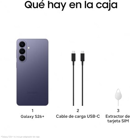 Samsung Galaxy S26+ visto en su ficha técnica · Imagen 8 de 12