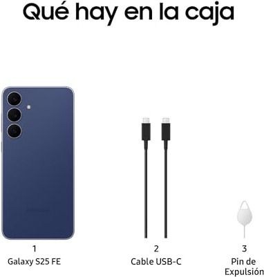 Samsung Galaxy S25 FE shown in its technical specification page · Image 10 of 12