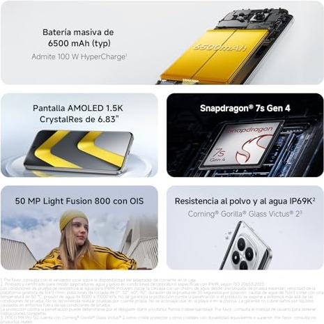 POCO M8 Pro 5G in der technischen Produktübersicht · Bild 5 von 12