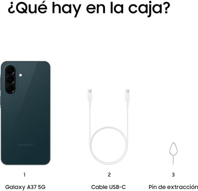 Samsung Galaxy A37 5G visto en su ficha técnica · Imagen 8 de 12