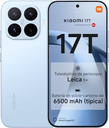 Xiaomi 17T visto en su ficha técnica · Imagen 1 de 12