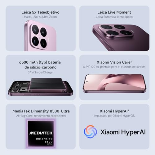 Xiaomi 17T visto en su ficha técnica · Imagen 4 de 12
