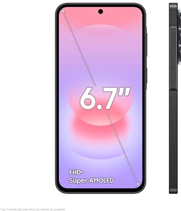 Samsung Galaxy A37 5G visto en su ficha técnica · Imagen 6 de 12