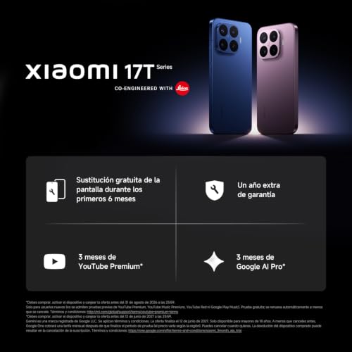Xiaomi 17T visto en su ficha técnica · Imagen 3 de 12