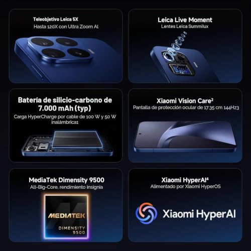Xiaomi 17T Pro visto en su ficha técnica · Imagen 3 de 12